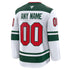 Teams Fans Shop Fanatics Minnesota Wild Away Custom Jersey - White