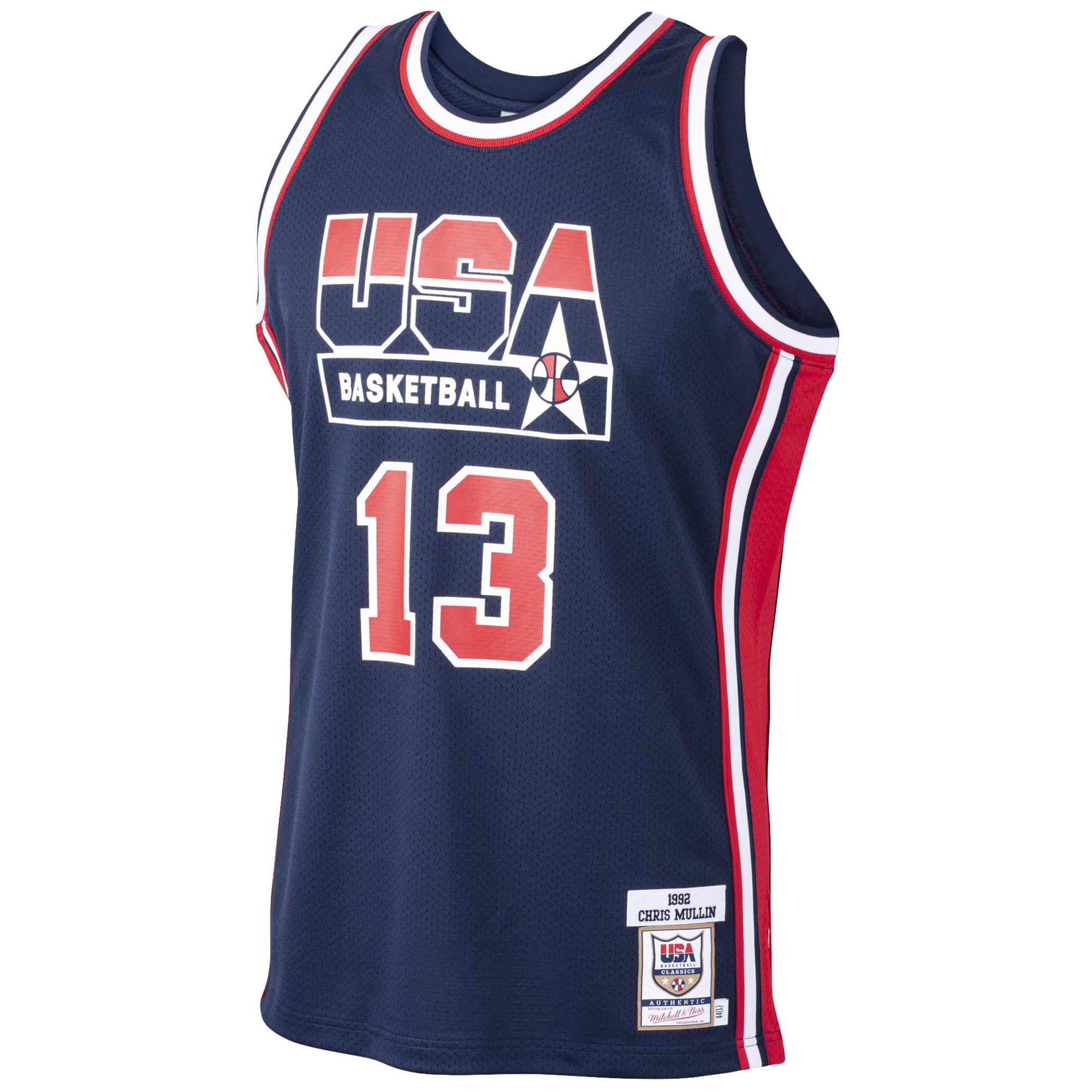 Teams Fans Shop Mitchell & Ness Chris Mullin 1992 Dream Team Jersey Navy