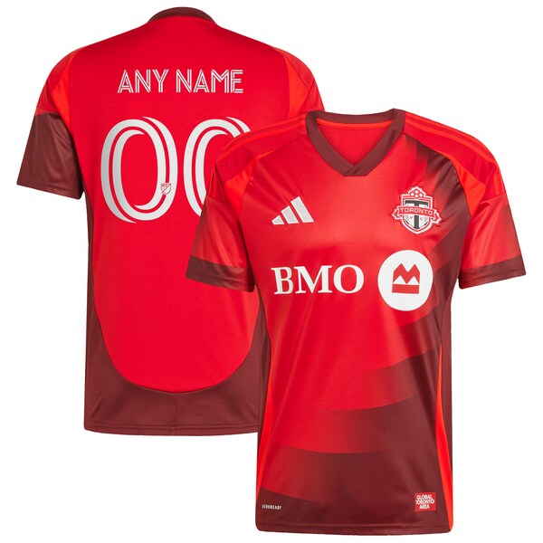 Official-Adidas Toronto FC 2025 Club Kit Replica Custom Jersey Red