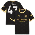 Phil Foden Manchester City Official-Puma 2026/27 Third Replica Jersey - White