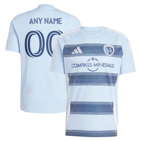 Official-Adidas Sporting Kansas City 2025 One KC Replica Custom Jersey Light Blue