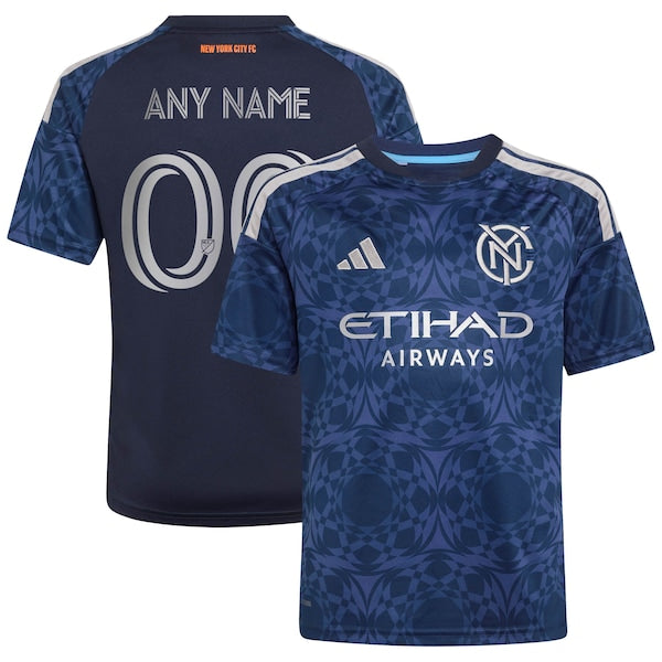 Official-Adidas Maximiliano Moralez New York City FC 2026 The All Nations Kit Replica Jersey Blue