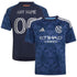 Official-Adidas Maximiliano Moralez New York City FC 2026 The All Nations Kit Replica Jersey Blue