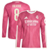 Federico Valverde Real Madrid Official-Adidas 2026/27 Third Replica Long Sleeve Jersey - Pink