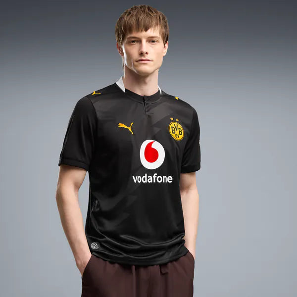 Borussia Dortmund Official-Puma 2026/27 Away Replica Jersey - Black