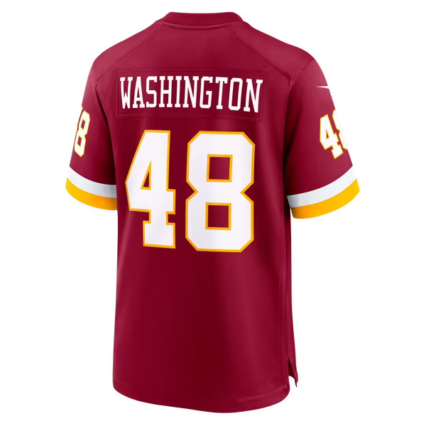 Joshua Josephs Washington Commanders Official-Nike Game Player Jersey - Burgundy