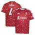 Official-Adidas Virgil Van Dijk Liverpool 2026/27 Home Replica Youth Jersey Red
