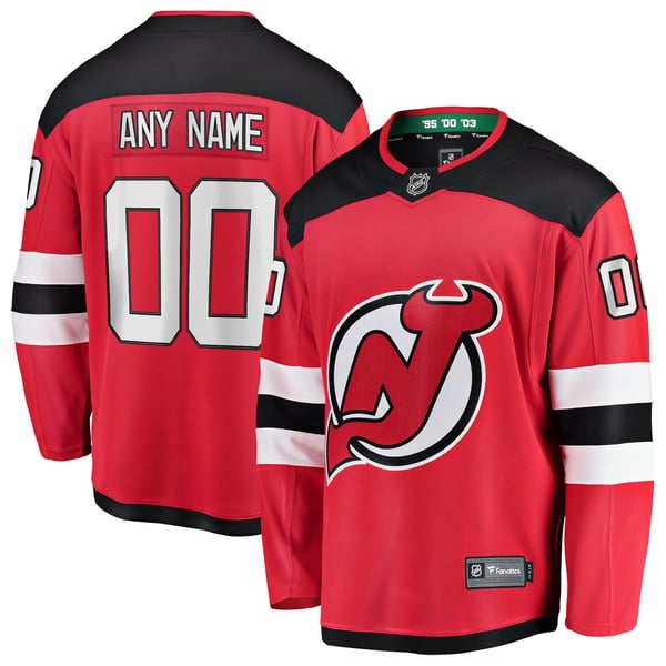 Teams Fans Shop Fanatics New Jersey Devils Breakaway Jersey Red