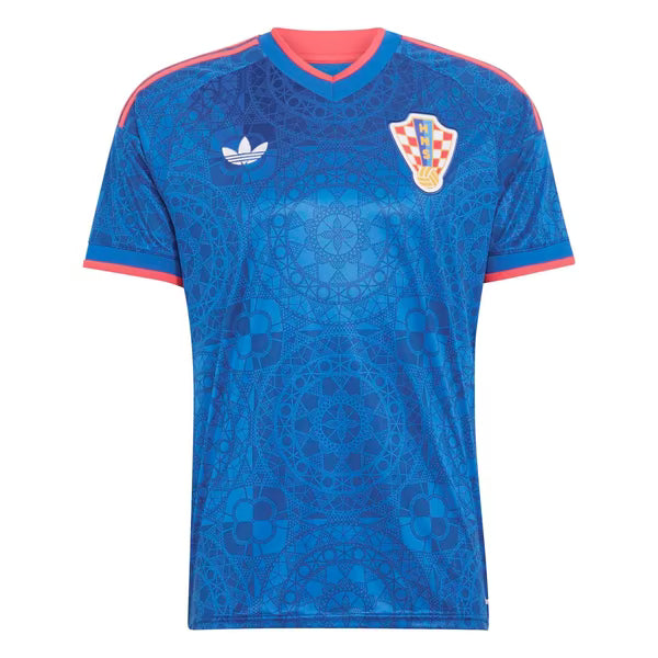 Croatia National Team Official-Adidas 2027 Away Replica Jersey - Blue