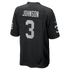 Taron Johnson Las Vegas Raiders Official-Nike Team Game Jersey - Black