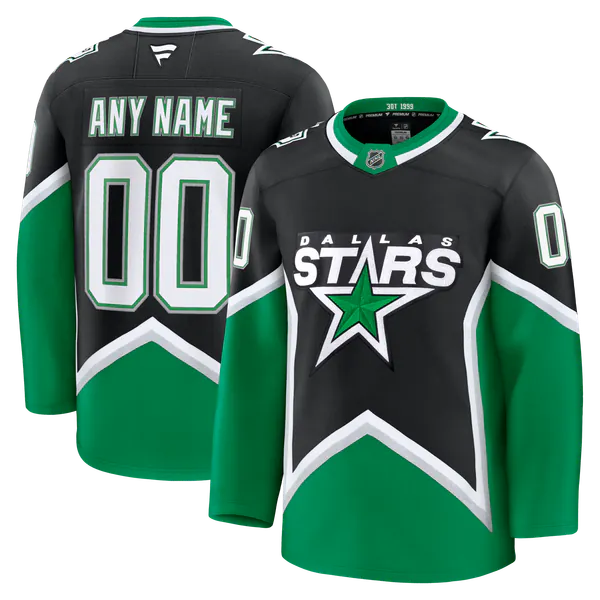 Teams Fans Shop Dallas Stars Fanatics Alternate Premium Custom Jersey