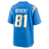 Patrick Herbert Los Angeles Chargers Official-Nike Team Game Jersey - Powder Blue