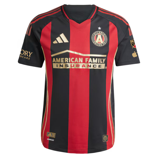 Breel Embolo Atlanta United FC Official-Adidas 2025 The Connector On-Field Authentic Jersey – Black