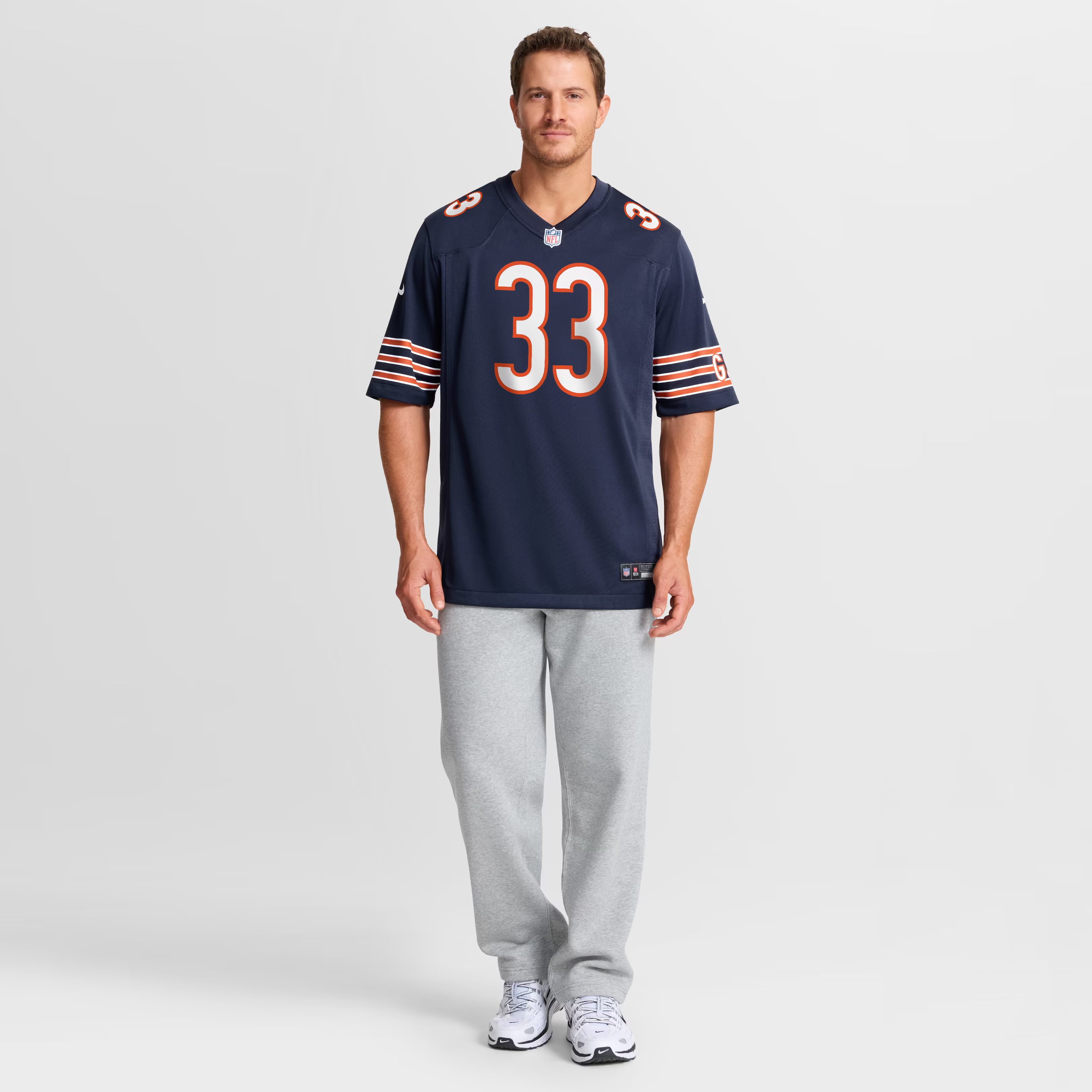 Keidron Smith Chicago Bears Official-Nike Team Game Jersey - Navy