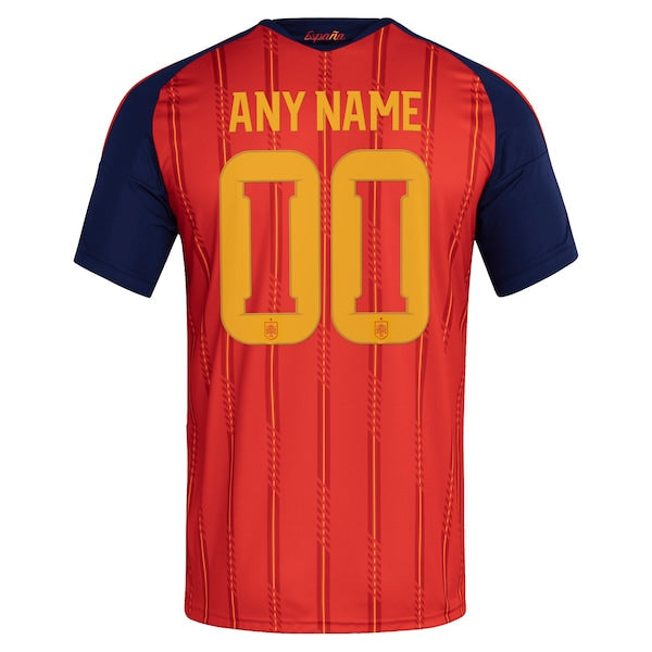 Official-Adidas Spain National Team 2026 Home Replica Custom Jersey Red