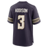 Jordan Addison Minnesota Vikings Official-Nike 2026 Rivalries Collection Game Jersey - Purple