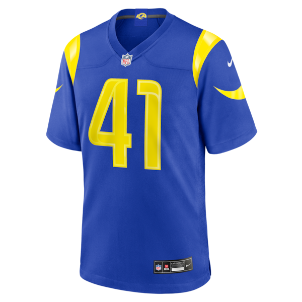 Zech McPhearson Los Angeles Rams Official-Nike Team Game Jersey - Royal