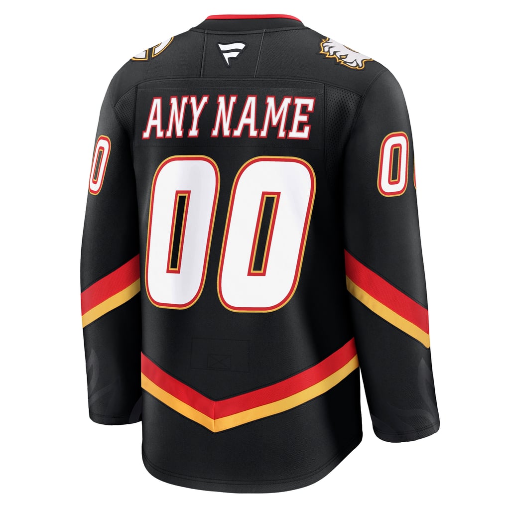 Teams Fans Shop Calgary Flames Fanatics Alternate Premium Custom Jersey