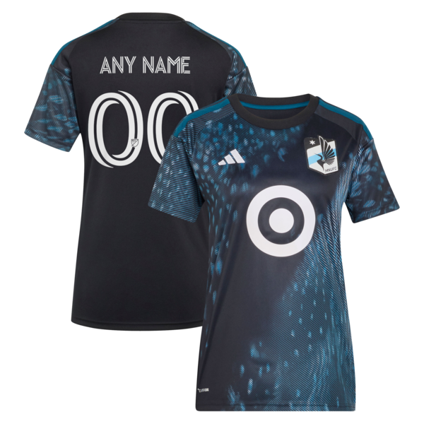 Official-Adidas Minnesota United FC 2026 The Decade Kit Replica Custom Jersey Black