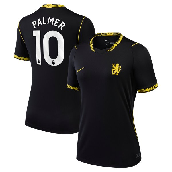 Cole Palmer Chelsea Official-Nike Women's 2026/27 Away Stadium Replica Jersey - Black