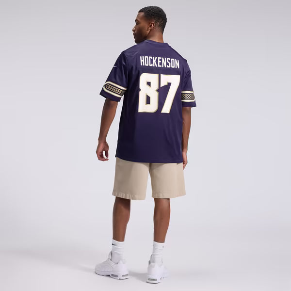 T.J. Hockenson Minnesota Vikings Official-Nike 2026 Rivalries Collection Game Jersey - Purple