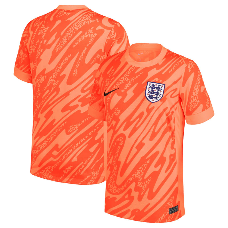 England Nike Stadium Goalkeeper 2024 Jersey - Orange