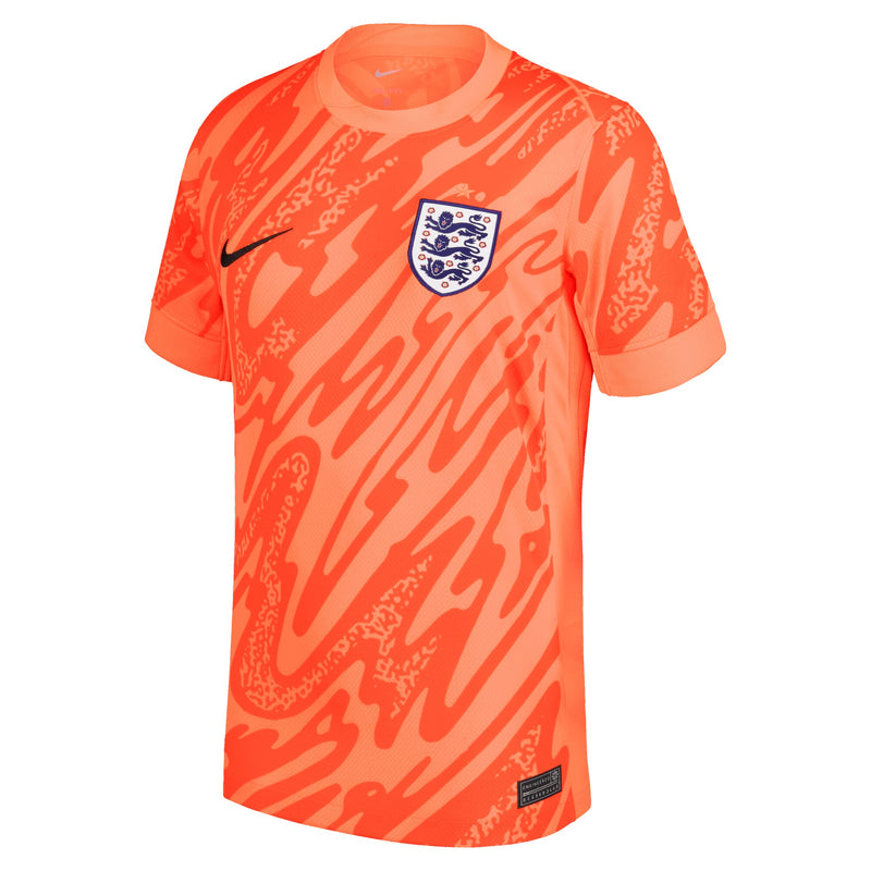 England Nike Stadium Goalkeeper 2024 Jersey - Orange