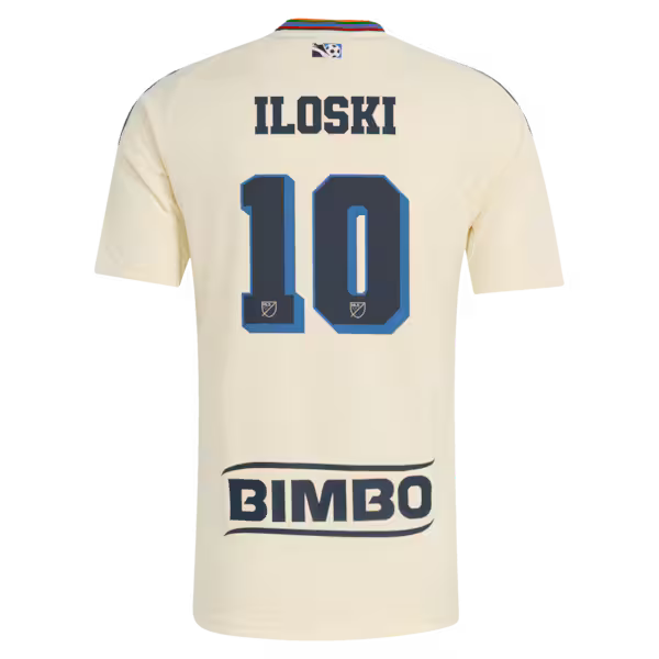 Milan Iloski Philadelphia Union Official-Adidas 2026 Archive Replica Jersey - Tan