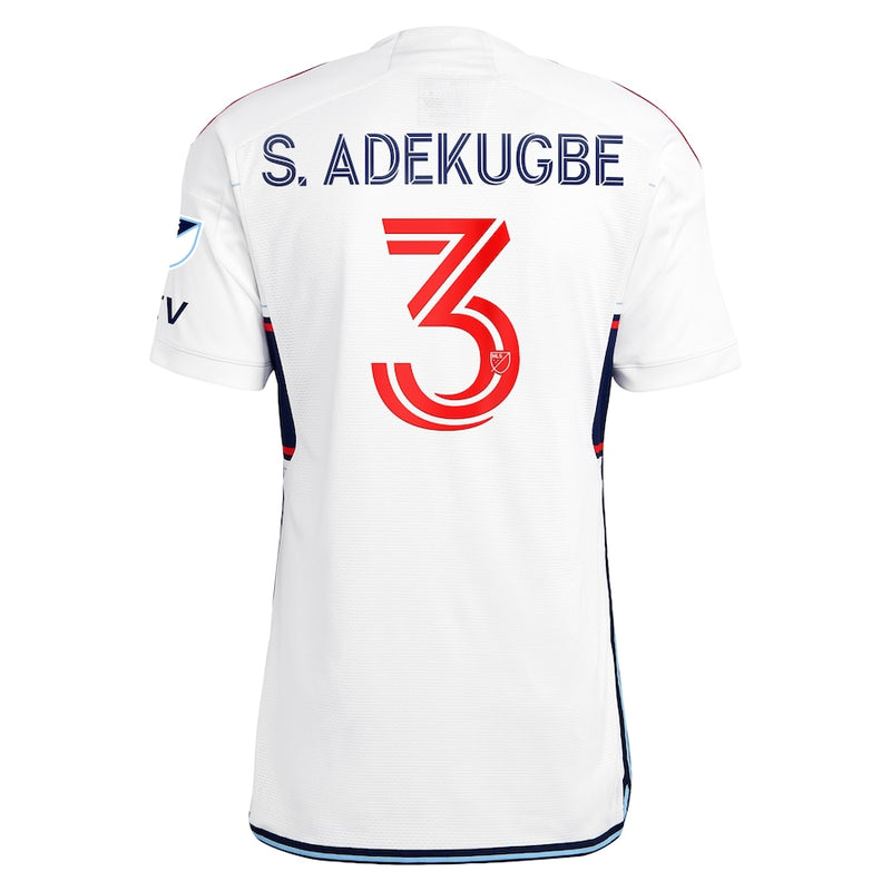 Samuel Adekugbe Vancouver Whitecaps FC adidas 2024 Bloodlines Authentic Player Jersey - White