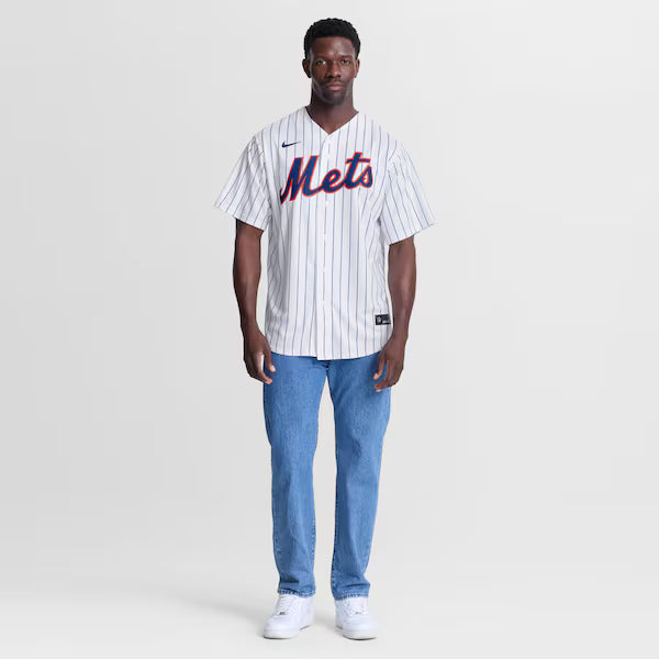 Jefry Yan New York Mets Official-Nike Home Replica Jersey - White
