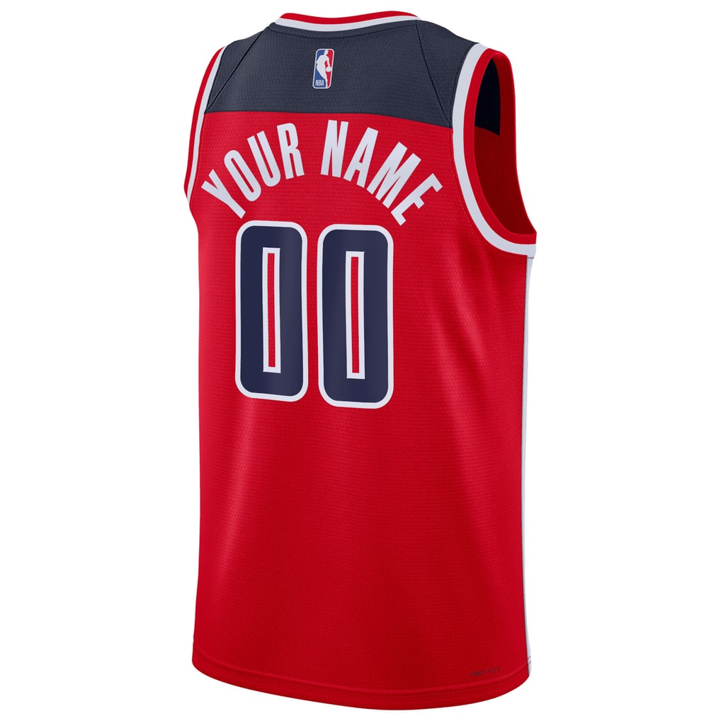 Teams Fans Shop Nike Unisex Washington Wizards Icon Jersey Red