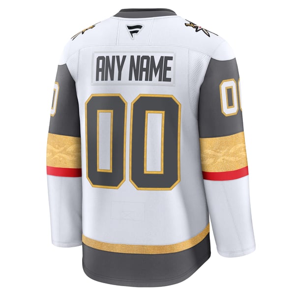 Teams Fans Shop Vegas Golden Knights Fanatics Away Premium Custom Jersey