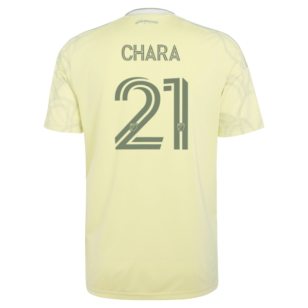 Official-Adidas Diego Chara Portland Timbers 2026 Civic Stadium Kit Replica Jersey Yellow