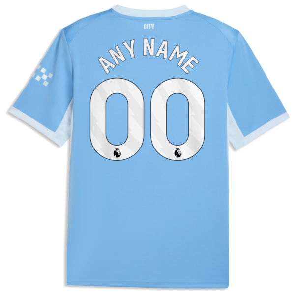 Official-Puma Manchester City 2026/27 Home Replica Custom Jersey Light Blue