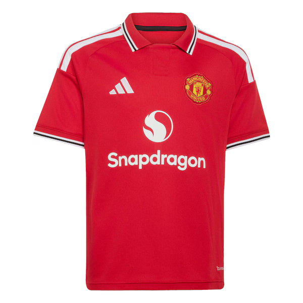 Official-Adidas Bruno Fernandes Manchester United 2026/27 Home Stadium Replica Jersey Red