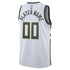 Teams Fans Shop Milwaukee Bucks Nike 2020/21 Swingman Custom Jersey - White