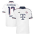 Michael Olise Bayern Munich Official-Adidas 2026/27 Away Replica Jersey - White