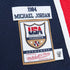 Teams Fans Shop Michael Jordan USA Basketball Mitchell & Ness 1984 Jersey Navy