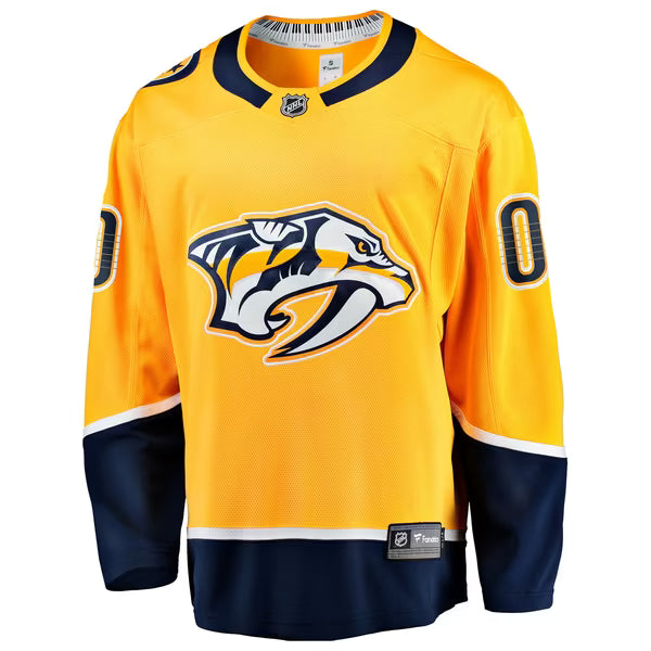 Teams Fans Shop Nashville Predators Fanatics Home Breakaway Jersey - Gold