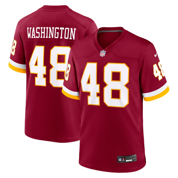 Joshua Josephs Washington Commanders Official-Nike Game Player Jersey - Burgundy