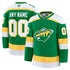 Teams Fans Shop Fanatics Minnesota Wild Alternate Premium Custom Jersey - Green