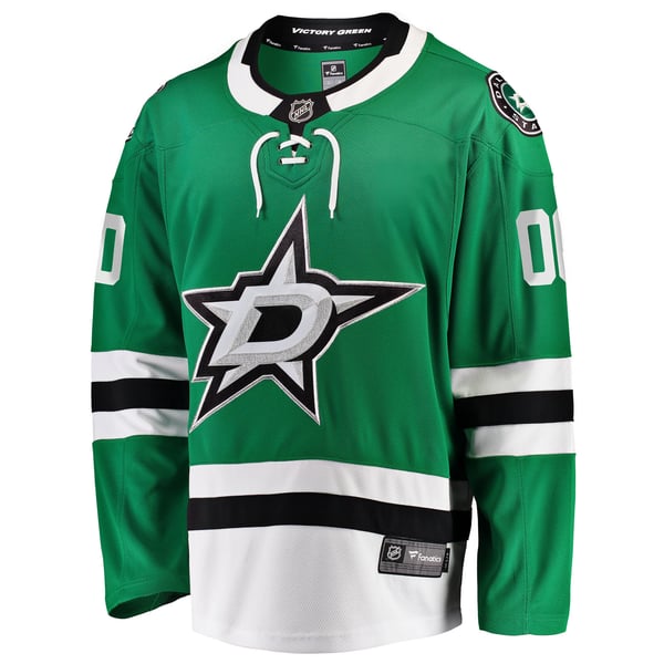 Teams Fans Shop Dallas Stars Fanatics Home Breakaway Jersey - Green