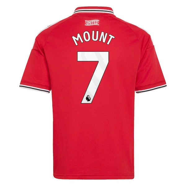 Official-Adidas Mason Mount Manchester United 2026/27 Home Replica Jersey Red