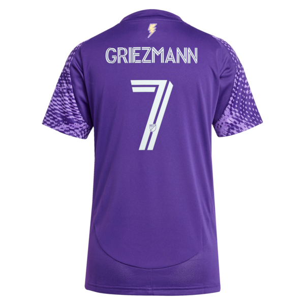 Official-Adidas Antoine Griezmann Orlando City SC Women's 2025 Perfect Storm Replica Jersey Purple