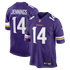 Jauan Jennings Minnesota Vikings Official-Nike Team Game Jersey - Purple