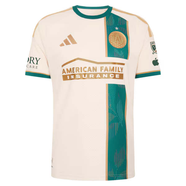 Breel Embolo Atlanta United FC Official-Adidas 2026 Spirit of '96 On-Field Authentic Patch Jersey - Tan
