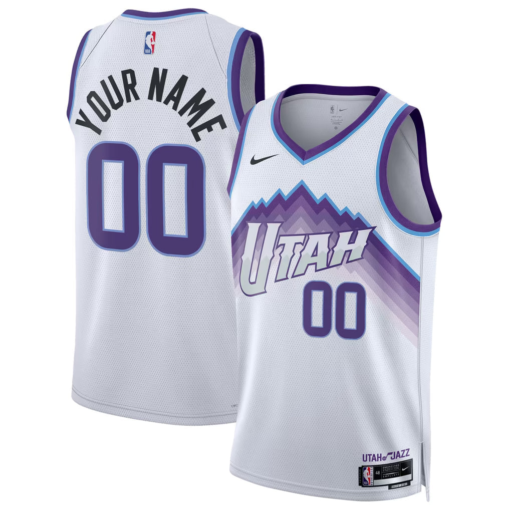 Teams Fans Shop Nike Unisex Utah Jazz Swingman Custom Jersey Association White