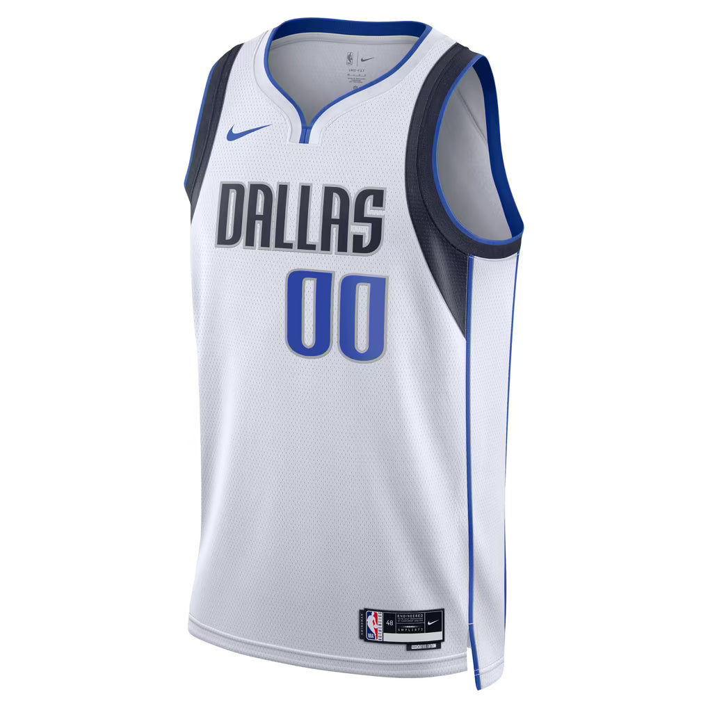 Teams Fans Shop Nike Unisex Dallas Mavericks Custom Swingman Jersey White