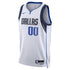 Teams Fans Shop Nike Unisex Dallas Mavericks Custom Swingman Jersey White