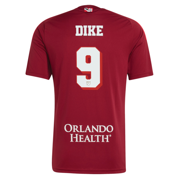 Daryl Dike Orlando City SC Official-Adidas 2026 Archive Replica Jersey - Red